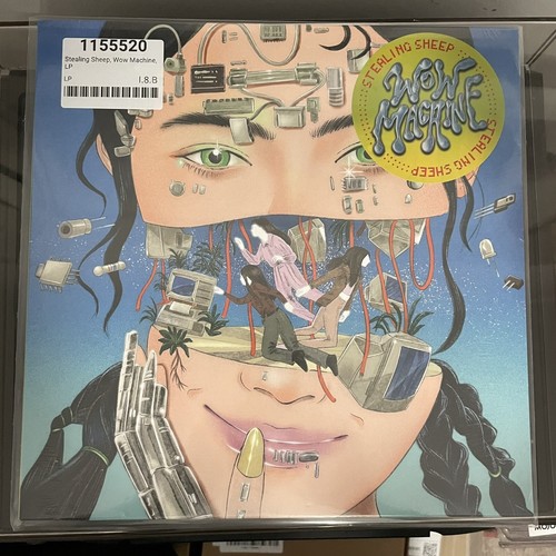 stealing sheep wow machine ltd edition of 250 black vinyl