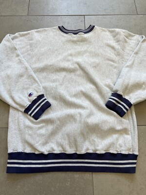 Vintage 90s Champion Spell Out Reverse Weave Sweatshirt Made In