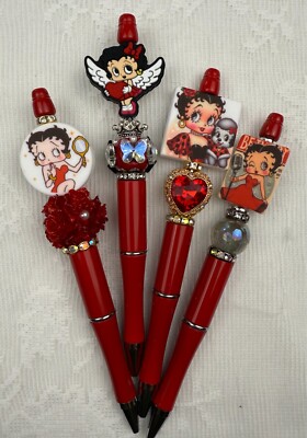 Custom beaded pens. Betty B. Gifts, Basket filler, Journal, Collect!