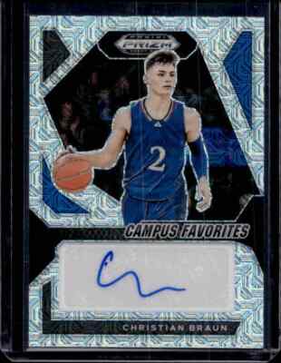 2024 Prizm Draft Picks Christian Bruan Mojo Autograph /25 #CFS-CBR