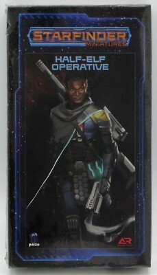 Starfinder PSF0002 Half-Elf Operative (Archon Studio) Adventurer Hero Miniature