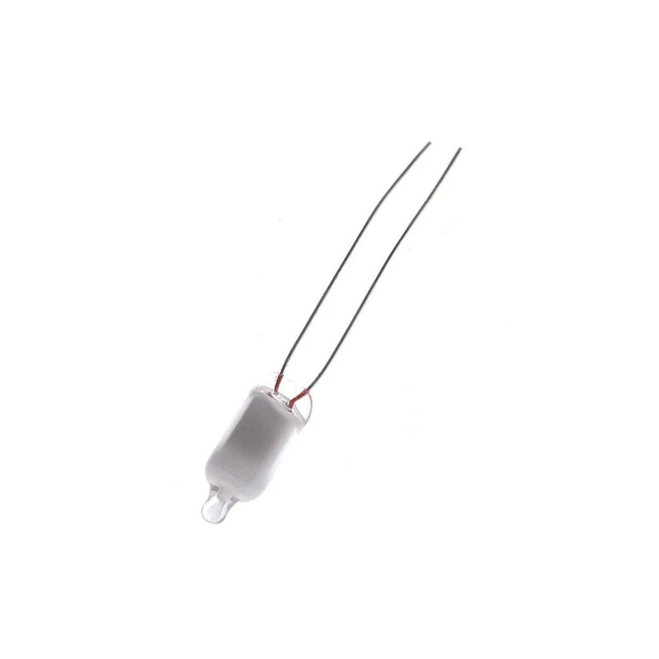 10X NEON-9 Leuchtmittel: Neonleuchte grün 105VDC 80VAC 0,9mA Ø: 6mm BRIGHTMASTER - Bild 1 von 1