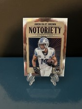 2024 Panini Mosaic Amon-RA ST. Brown Notoriety - Detroit Lions