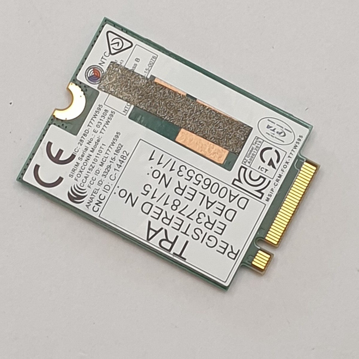 HP Elite X2 1012 G2 WWAN Karte 4G Modul LTE Card T77W595.01 | eBay