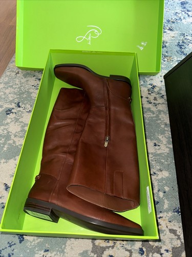 Sam Edelman Cesar Reitstiefel Brandy Leder Damen Größe 7,5 - Bild 16 von 16