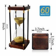 Premium Large Hourglass Sand Timer 60 Minutes...