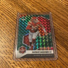 2021 Panini Mosaic - Super Bowl MVPs Mosaic Green Prizm #288 Patrick Mahomes II