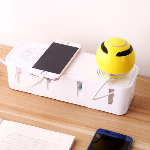 Cable Tidy Box Case Wire Cable Management Socket Safety Storage Organizer TR - Picture 11 of 16
