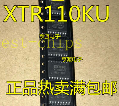 1PCS  XTR110KU SOP-16   VOLTAGE-TO-CURRENT   #F22
