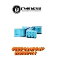 Tyrant Designs Gen4-5 Glock Extended Magazine Release, BLUE New TD-GEMR-B