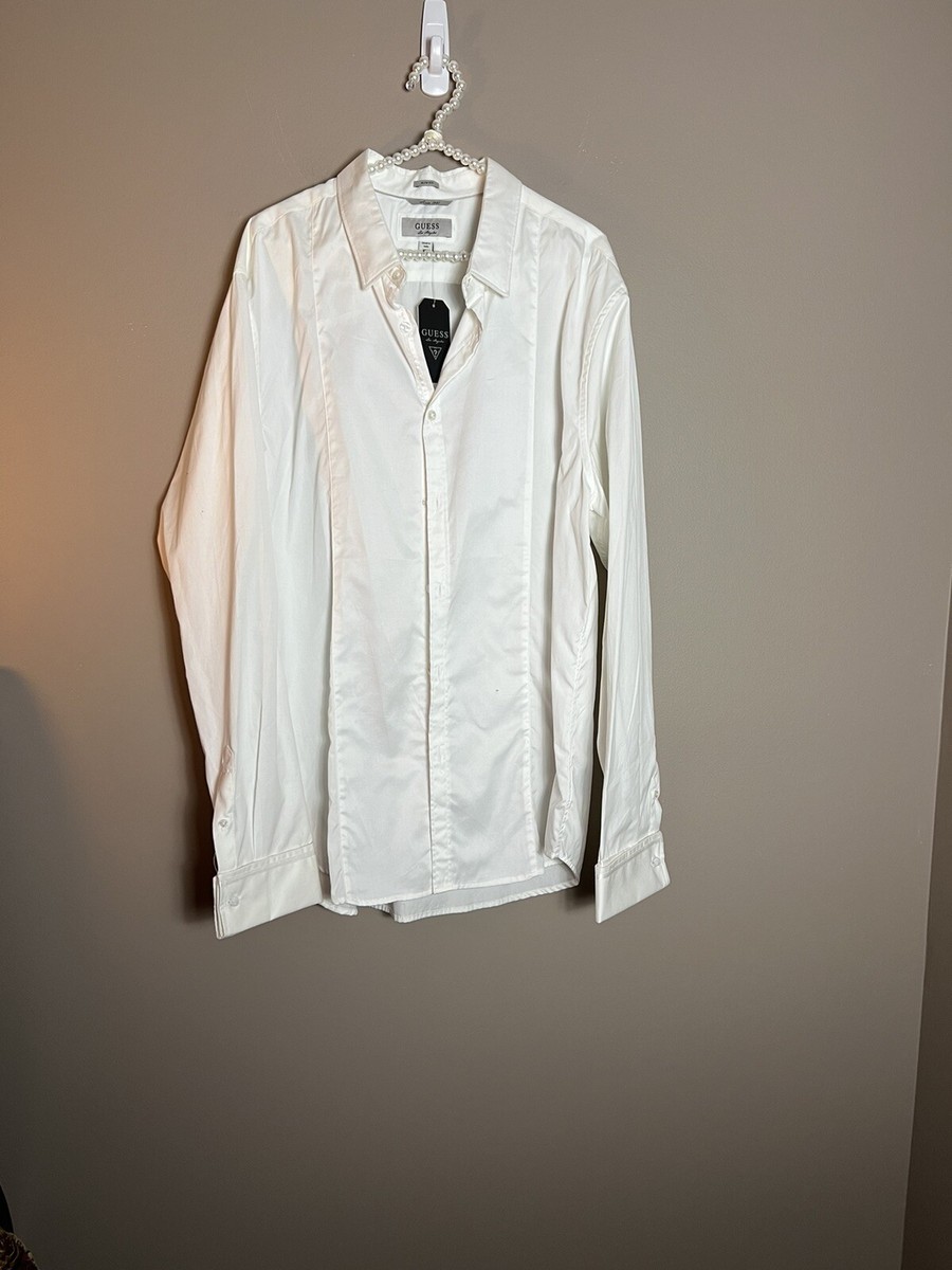 Guess Long Sleeve Button Down Shirt Men's Size XXL