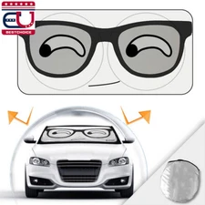 Foldable Car Front Window Windshield Sun Shade Shield Cover UV Block Protector