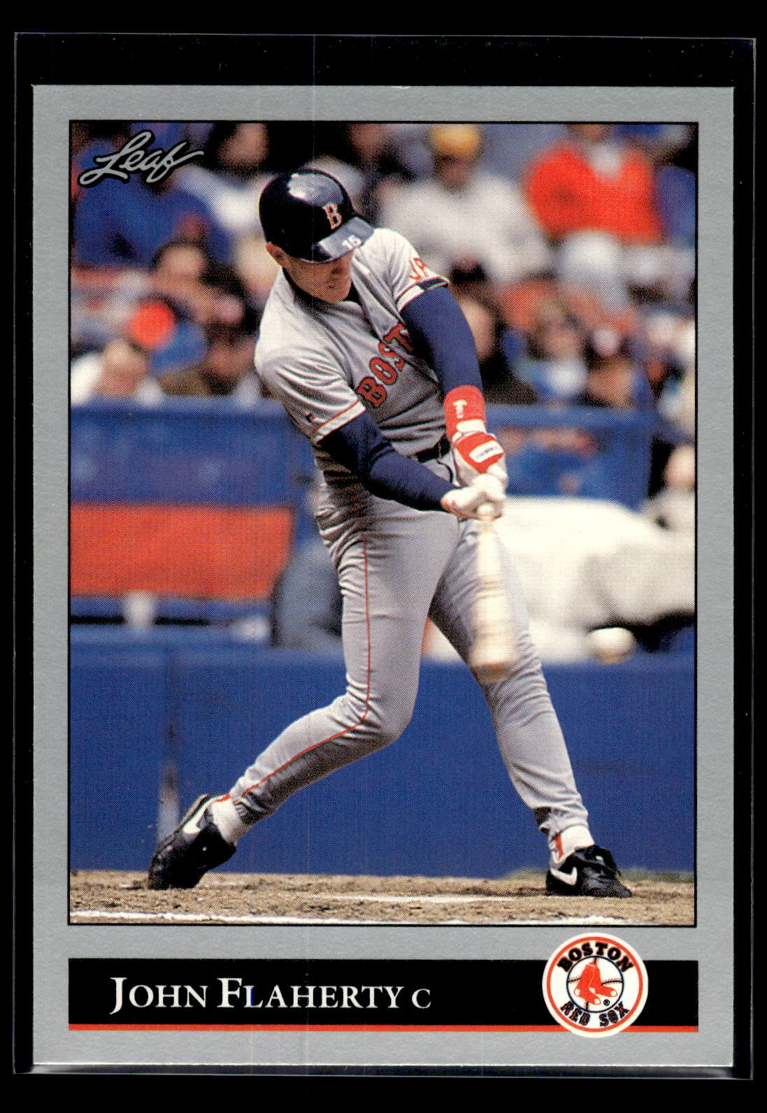 1992 Leaf Baseball #439 John Flaherty Mint+ Rookie Boston Red Sox