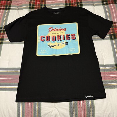 Cookies SF Delicious T Shirt Black 100% Cotton New Without Tags Have A Tee
