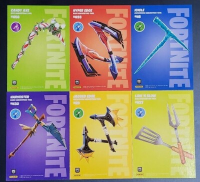 2021 Panini Fortnite Series 3 HARVESTING TOOLS You Pick the Card