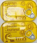 Sardines a l'Huile de Tournesol. 155g x2