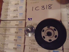 Pferd 4 x 5/8"-11 Resin Fiber Disc Backing Pad with Lock Nut 69040
