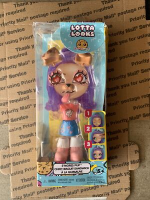 New LOTTA LOOKS Cookie Swirl C S'MORES PUP Mood Pack Plug & Play Expressions 