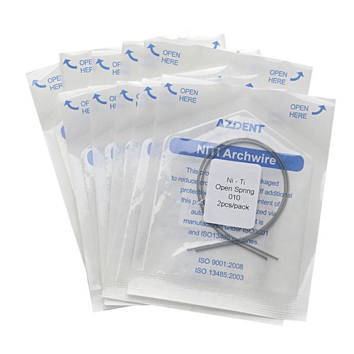 20Bags AZDENT Dental Orthodontic Niti Open Coil Spring 0.010*180mm - Picture 6 of 6