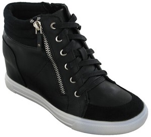 heeled trainer boots