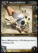 World of Warcraft TCG Mass of McGowan (Foil) - Onyxias Lair Treasure 31/33