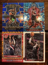 Deandre Ayton 4 Card LOT! Blue Concourse / Blue Prizm / Pumpkins - Trail Blazers