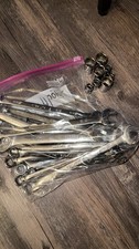 24 Snap On Wrench Lot (SAE AND METRIC) With 8 SAE 3/8 Sockets