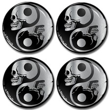 3D Domed Wheel Center Stickers – Centre Cap Gel Decals – Made in EU | A 82