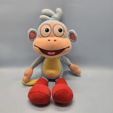 BOOTS • TY Beanie Plush Dora The Explorer Stuffed Animal 12" Small Discolor Spot