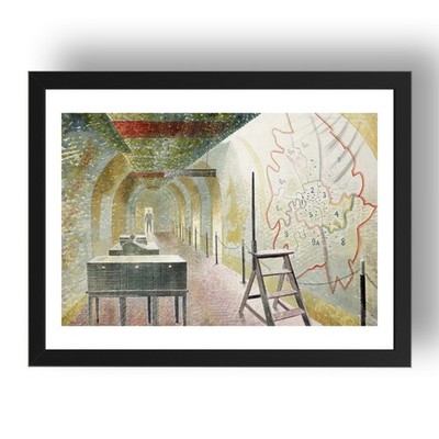 Kartenkorridor von Eric Ravilious