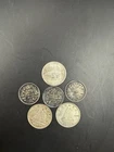 Lot Of 5 CANADA SILVER & Collectible COINS