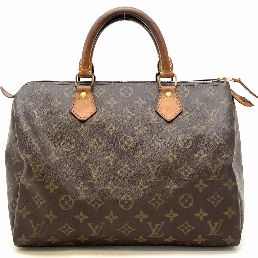 Louis Vuitton Speedy 30 Hand Bag Monogram Canvas M41526 #FV55-340