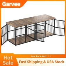 For Large Dog Indoor Accommodation Multi-Entry Dog Crate End Table Furniture Ado