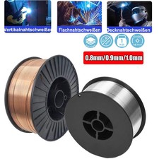 2x Schweißdraht MIG MAG Fülldraht E71T-GS Ø 0,8/0,9/1,0 mm/1 kg 1 X D100 No Gas