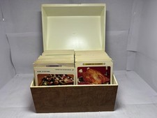 Betty Crocker Recipe Card Library Box w Cards Vintage Complete