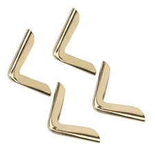 50Pcs Metal Corner Protector Iron Retro DIY Photo Album Book Edge Cover BEA