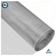 Stainless Steel Wire Mesh Screen 30x120cm 30 Mesh Fine Woven Roll Rodent Proof
