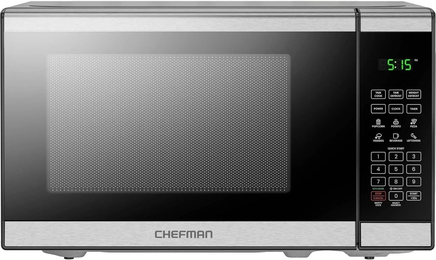 Chefman 20L 800W Microwave Oven, 6 Presets, 10 Power Levels, Eco Mode, Memory, M
Opens in a new wind