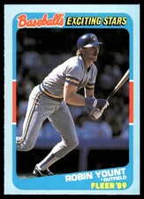 Robin Yount 1989 Fleer Baseball's Exciting Stars #44 Brewers MLB READ FREE SHIP