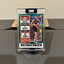 2023-24 Contenders Optic Kris Murray RC Rookie Ticket Green Cracked Ice /5 SSP