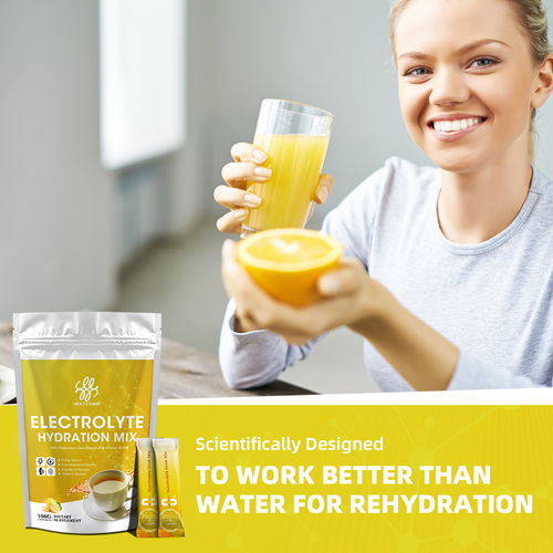 Electrolyte Hydration Powder Drink Mix Fruit Flavor-Magnesium, Potassium Vitamin - Picture 4 of 14