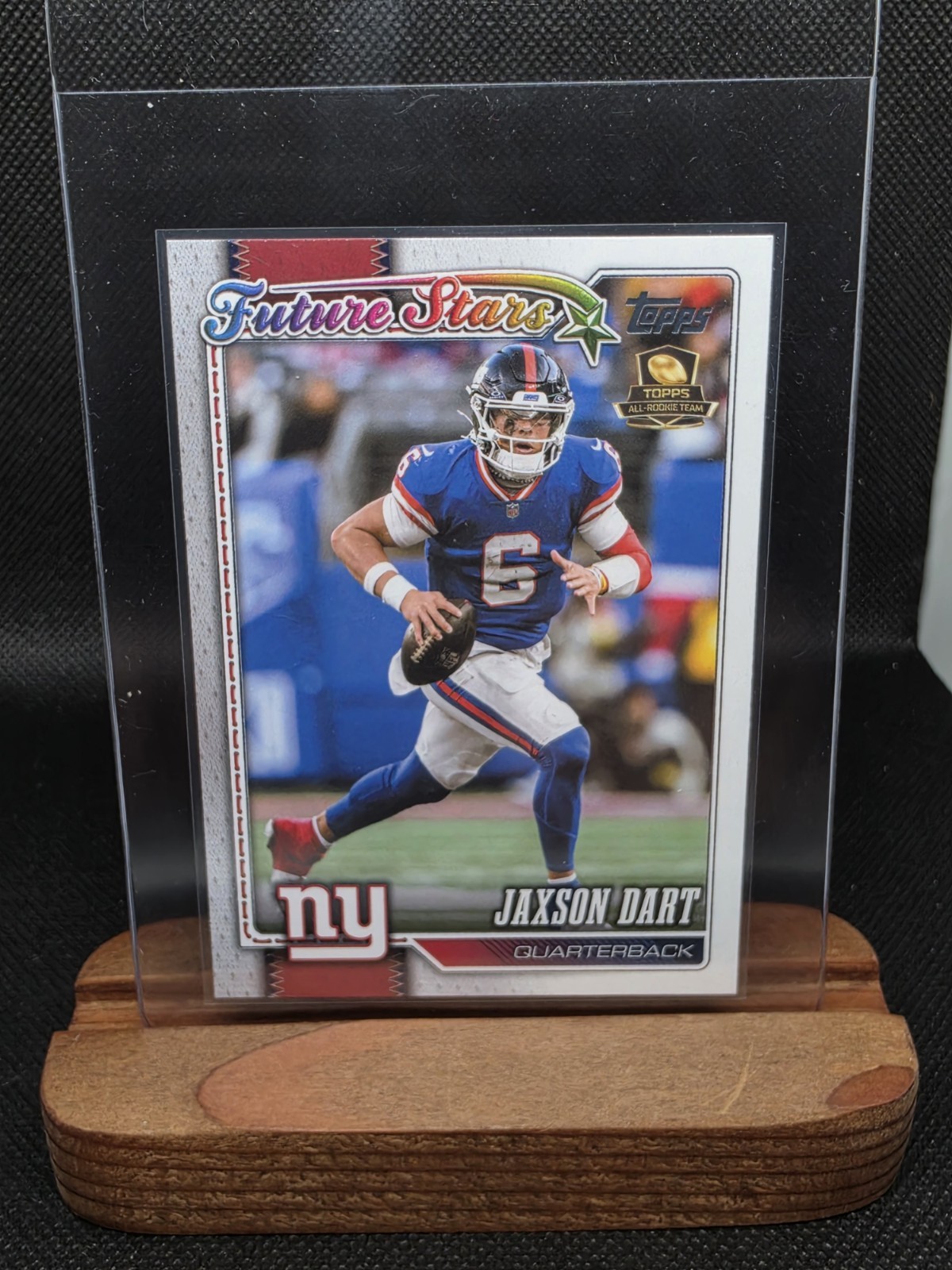 2026 Topps Flagship Football Future Stars Jaxson Dart #266 New York Giants
