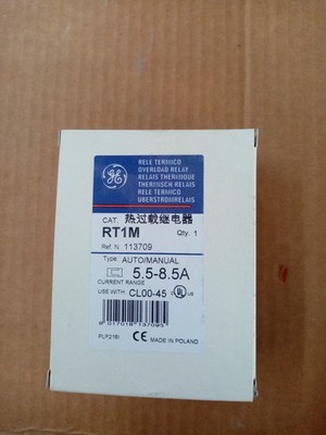 113709 GE RT1M 5.5-8.5A Thermal Overload Relay FREE DHL EXPRESS SHIPPING