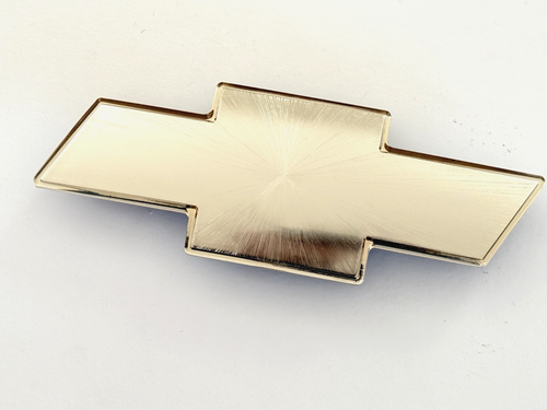 Gold Brushed Bowtie Grille Emblem For 99-02 Silverado 00-06 Tahoe Suburban – OEM Style
