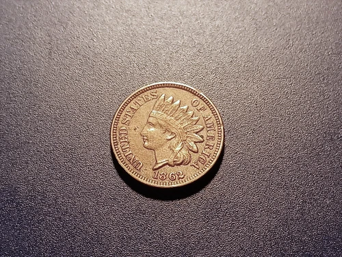 Nice XF 1862 Indian Head Cent
