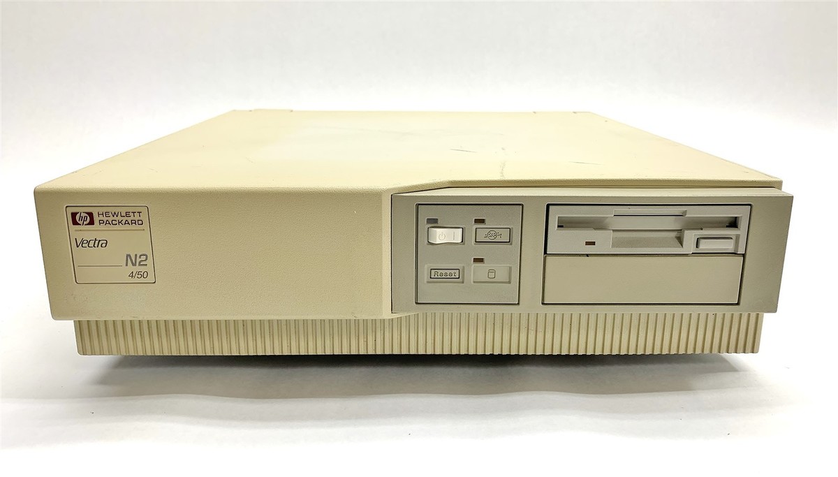 HP Vectra N2 4/50 D3151 Intel 486DX4 100MHz 24MB NO/HDD Vintage