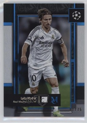 2024 Museum Collection UEFA Club Competitions Sapphire /75 Luka Modric #80 0z8s
