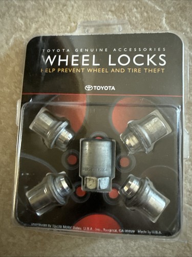Genuine Toyota Aluminium/Alloy Wheel Lock Set (short) - Toyota 00276-00900