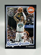 2025-26 Topps Basketball Ja Morant Black Mojo Refractor 10/10 TC-JMA Grizzles