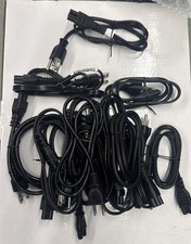 Lot Of 20 - 3 Prong Mickey Mouse Power Cord Cable VARIOUS LENGTHS